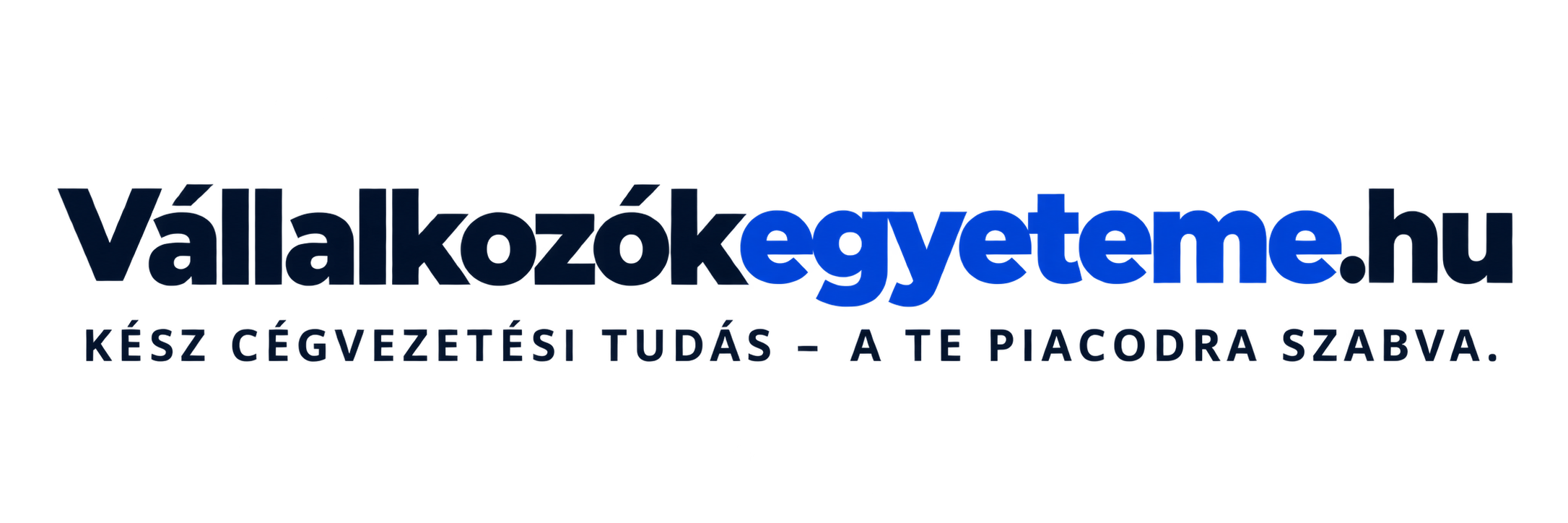 Vállalkozók Egyeteme – A cégvezetés tanulható